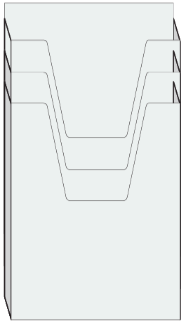 Display Porta-Folheto Escalado