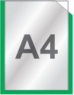 Display Acrílico A4 Vertical