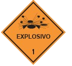 Adesivo de Material Explosivo